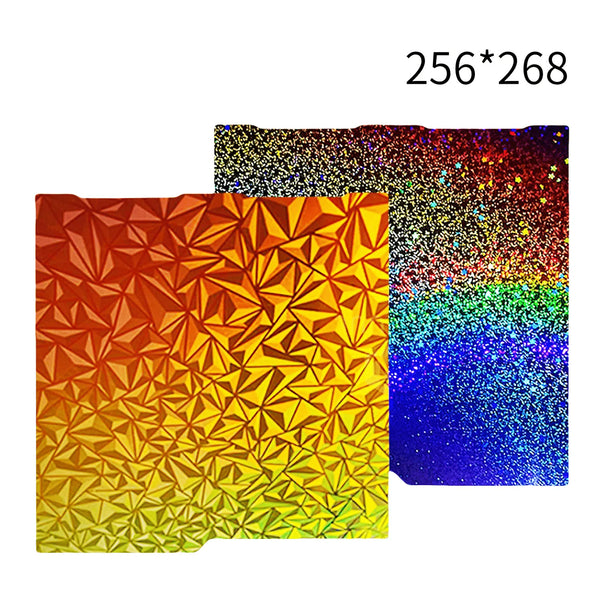 Kobra 3 Build Plate Kobra 3 Pei Textured PEO 256x268 For Anycubic Kobra 3 Combo Build Plate Spare Parts Double Sided Heat Bed