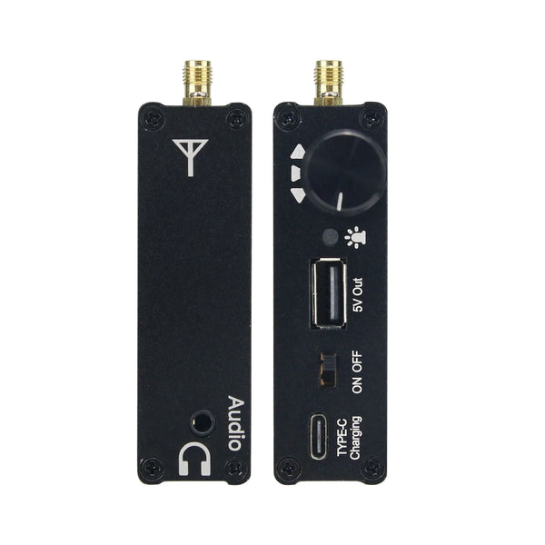 HamGeek DSP-01 SDR Radio Receiver DSP Digital Demodulation CW/AM/SSB/FM/WFM with 4.3" IPS detail image 4