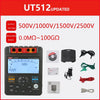 UNI-T Insulation Resistance Tester UT512 500V--2500V Earth Ground 1M 100G Ohm Meter AC DC detail image 2
