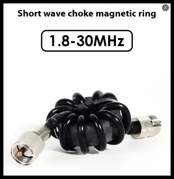 EM-25/ EM-43 1.8-30MHz Shortwave Choke Coil Magnetic Ring Shortwave 1:1 Current Balun For detail image 3