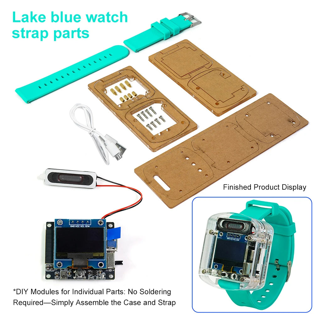 Xiaozhi AI Electronic Voice Watch Kit Artificial Intelligence Conversation ESP32 S3 N16R8 detail image 11