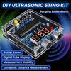 DIY Ultrasonic Ranging Electronic Kit STC with LED Measuring Distance 0-4M Radar Alarm DIY Soldering Proj product image