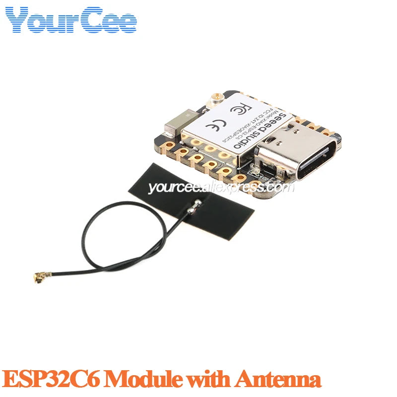 10pcs/1pc ESP32 Seeed Studio XIAO ESP32C6 WiFi 6+Bluetooth-compatible Ble 5 Zigbee Matter detail image 23
