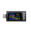 KWS-X1/KWS-1902L USB Tester Voltmeter Ammeter DC4-30V0-12A Fast Charge Detection Trigger Capacity Measurement Ripple Measurement