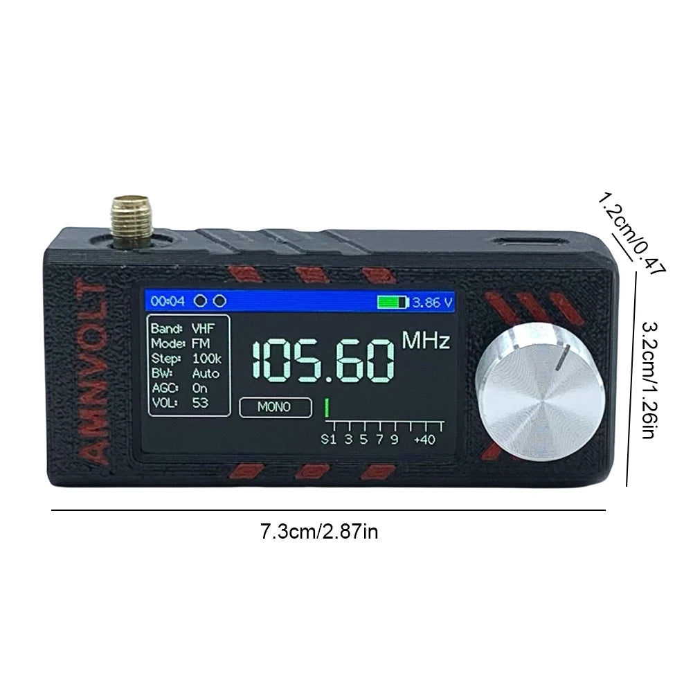 SI4732 Portable Radio LSB USB AM FM FM/AM Radio 1.9inch Mini Pocket Radio HF SW MW VHF Radio detail image 5