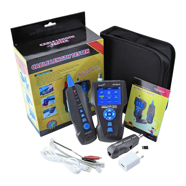 NOYAFA NF-8601S Multifunction TDR Enthernet Cable Tester Rj45 Rj11 BNC Cat5 Cat6 6E Cat7 POE detail image 6