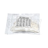 660pcs 0603 0805 1206 0402 0201 1% SMD Chip Resistor Assorted Kit 1R - 1M ohm 33valuesX20pcs Resistance Sample Set