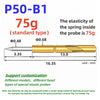 20/100PCS Spring Test Pin P156-B P125-B P100-B P160-B PL75-B PM75-B P75-B PL50-B P50-B P100-B1 P75-B1 P50-B1 Test Probe Pogo Pin