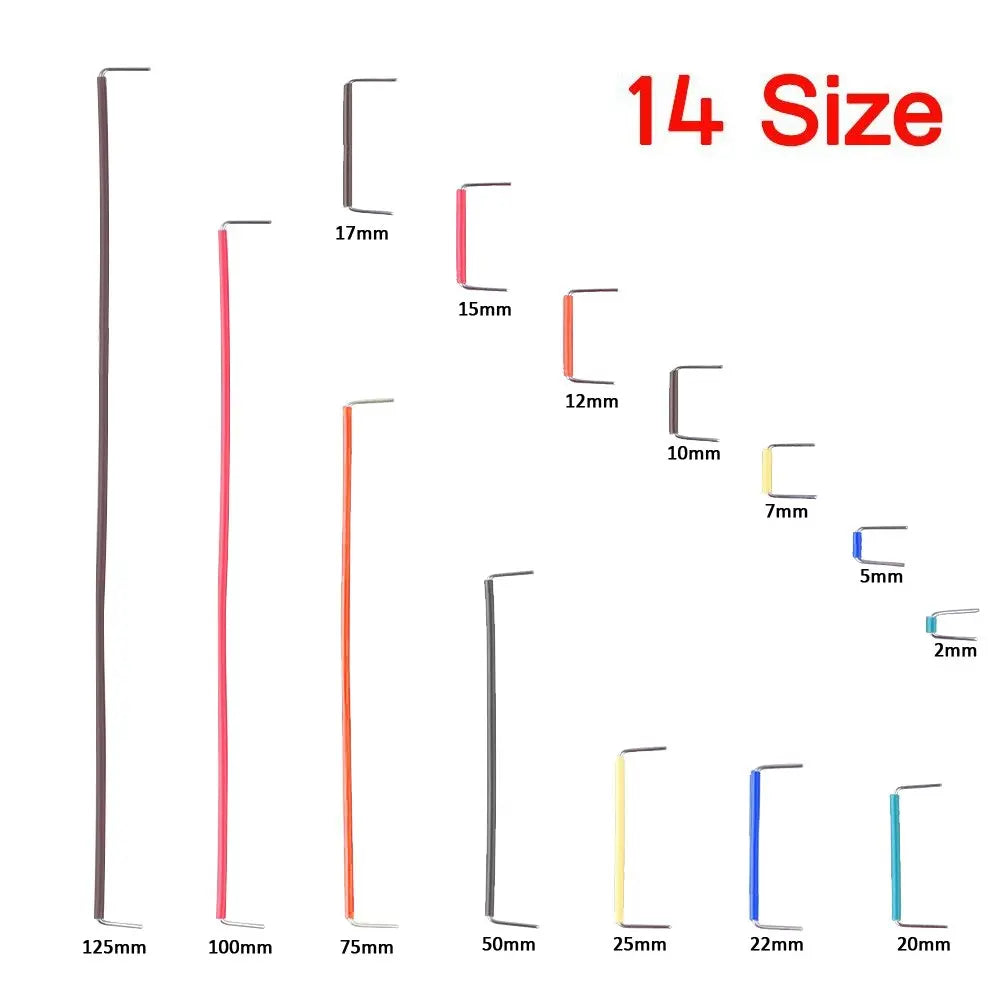 560 Pieces Jumper Wire Kit 14 Lengths Assorted Preformed Breadboard Jumper Wire with Free Box