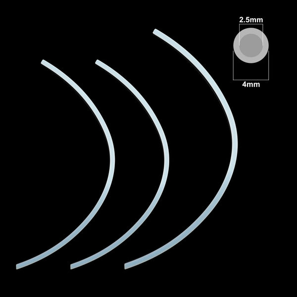 For Bambu Lab Ptfe Tube 2.5mm 4mm P1S P1P AMS A1 Mini 3D Printer Teflonto Pipe X1C Bambulab Ptfe Connector White Grey AMS LITE