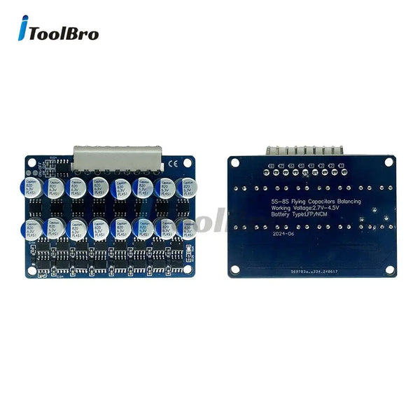 4S 6S 8S 3A BMS Lifepo4 Lithium Battery Active Balancer Equalizer 3.2V-4.4V Battery Cell detail image 5