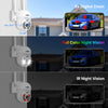 Hiseeu 3/5MP WiFi Security Surveillance Camera System Kit Motion Tracking Color Night Vision 10CH NVR Wireless CCTV Cameras Set