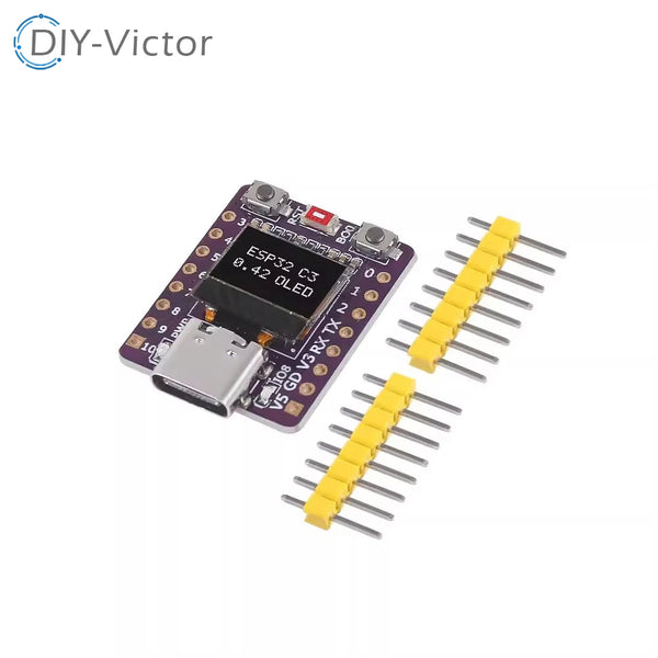 Raspberry Pi Pico RP2040 ESP32 C3 S3 RISC-V WiFi Bluetooth Development Board With 0.42 inch OLED Supports product image