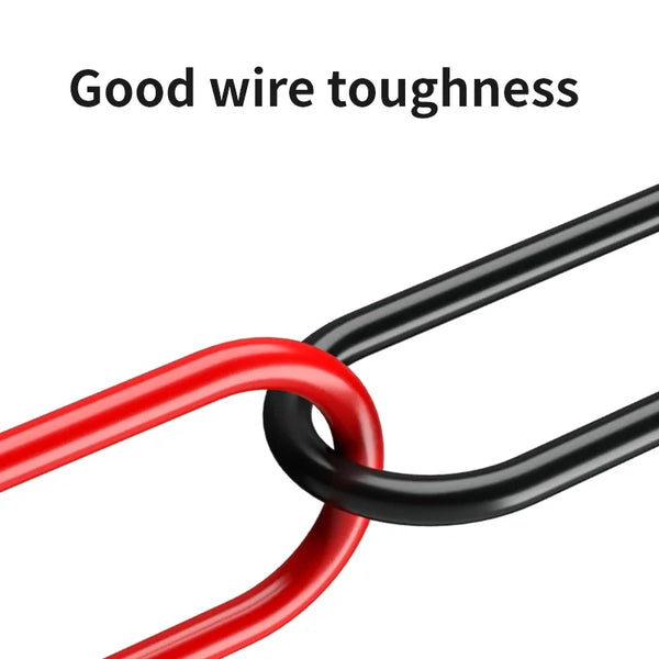 New Multimeter Test Leads Universal Cable 10A/20A Soft-silicone-wire Needle-tip Tester Probe Wire Pen Cable