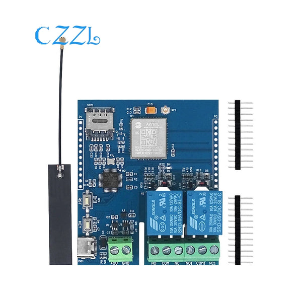 STM32 4G Networking Dual Relay Development Board Air780E Module 4G CAT1 detail image 6