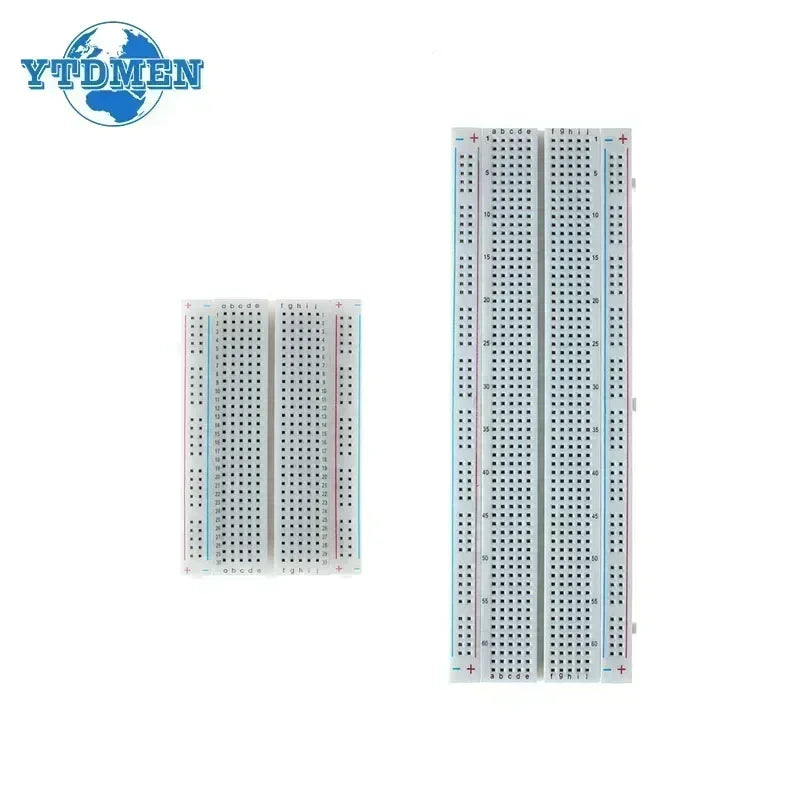 MB102 Breadboard Power Module 3.3V/5V MB-102 830 Points Prototype Bread Board +65pcs Jumper detail image 3