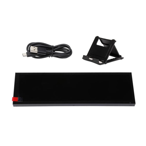 New 8.8 Inch USB Type-C Secondary Screen Long Strip LCD Display CPU GPU RAM Computer Monitor detail image 2