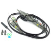 1PCS P6100 BNC Oscilloscope Probe DC-100MHz 1X 10X Mayitr High-Precision Oscilloscope Analyzer Alligator Clip Probe Test Lead