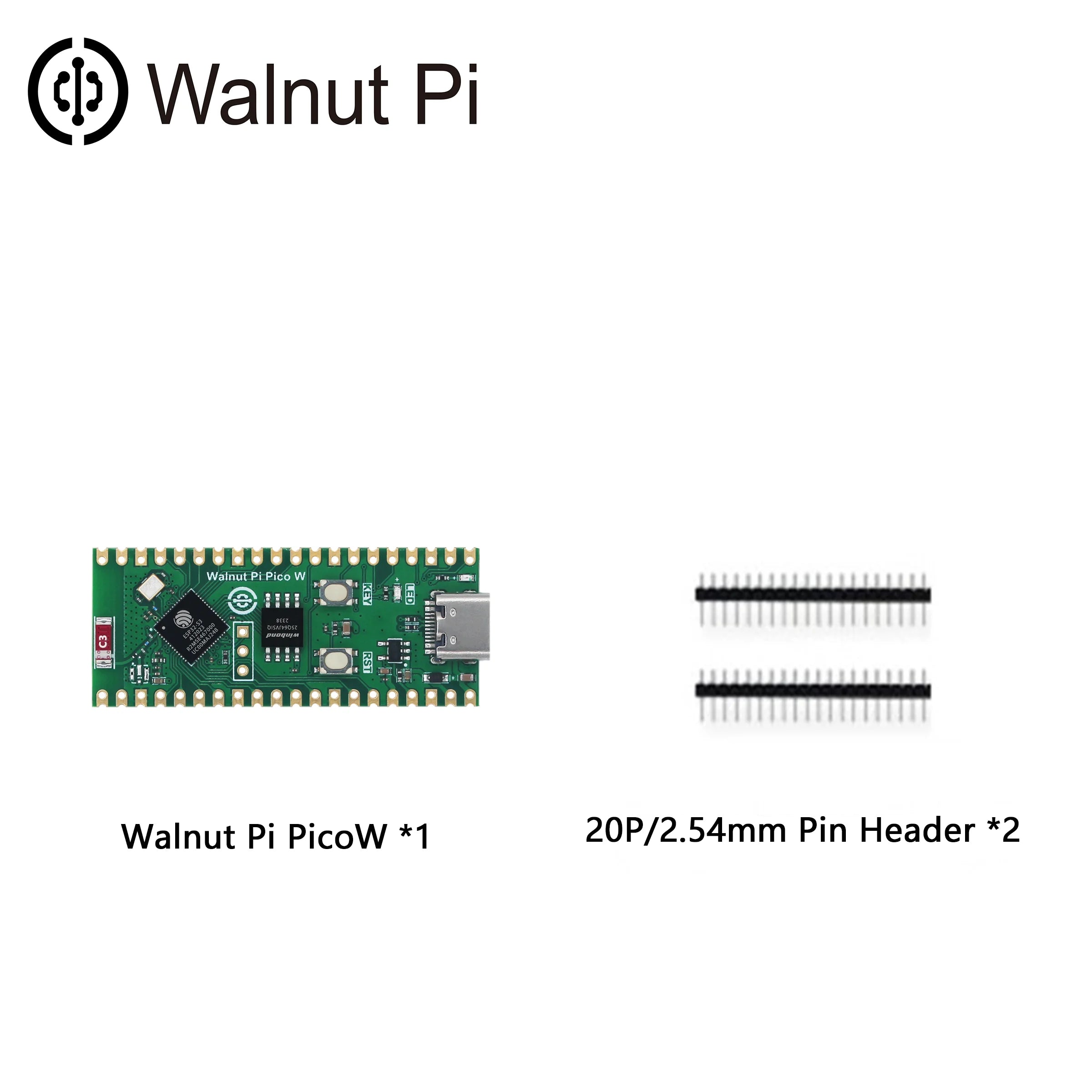 Walnut Pi PicoW ESP32-S3 S3R2 Development Board 2.4G WiFi 802.11 B/G/N+Bluetooth 5 for detail image 7