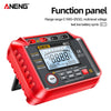ANENG MH12 Digital Megohmmeter Meters Insulation Earth Resistance Meters Tester cable High detail image 4