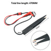 1pc Chip Test Clip Multimeter Probe Tweezers Patch Protective Head For Capacitance Inductance SMD Components Chip Test Clip