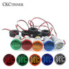 22mm AD16-22DVA Round LED Dual Display Volt Ampermeter Voltmeter 60-500V Ammeter Digital Voltage Current product image