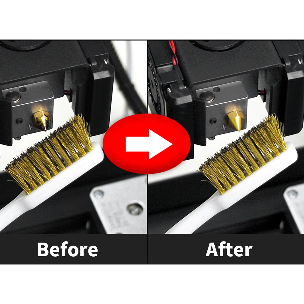 Hotend No Clogging Cleaner Tool Kit For E3D MK8 Volcano Nozzle Cleaning Needle For Creality K1/K1C/K1 Max/Ender3 V3 3D Printer