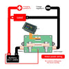 DC7~200V Digital Power Energy Voltmeter Ammeter Bi-Directional Metering Coulometer Battery detail image 5