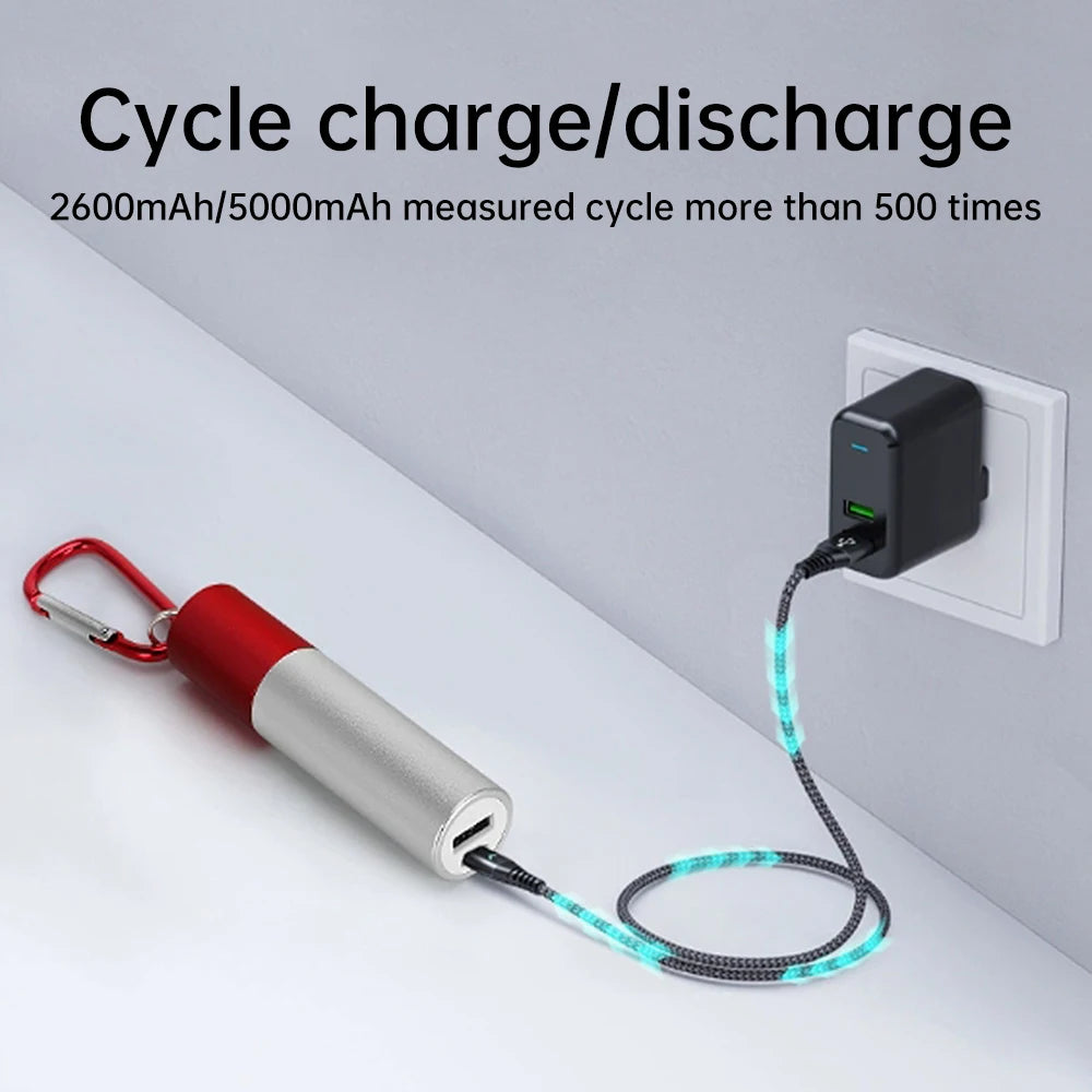 1pcs Mini 18650/21700 Mobile Power Kits DIY Portable Charging Treasure Box No Soldering Tpye detail image 2
