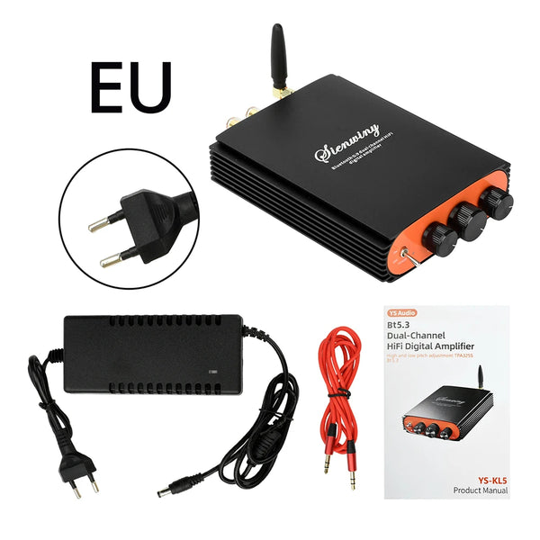 Bluetooth 5.3 HiFi Power Amplifier TPA3255 Chip 600W Dual Channel DSP Sound Tuning for Home detail image 8