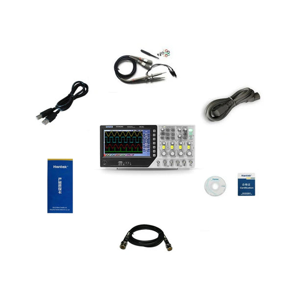 Hantek DSO4254C 4-channel 250MHz Oscilloscope+Arbitrary/Function Signal Generator+External detail image 6