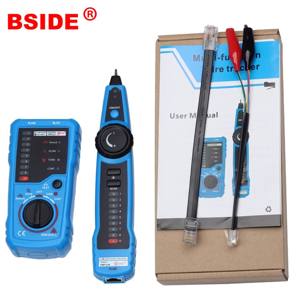 BSIDE FWT11 Network Cable Tracker Wire Tester RJ11 RJ45 Cat5Cat6 Ethernet LAN Detector Line detail image 7