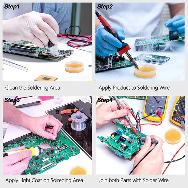New Solder Flux for Soldering Rosin Soldering Flux Paste for Lead-Free Electronics Soldering and Soldering DIY