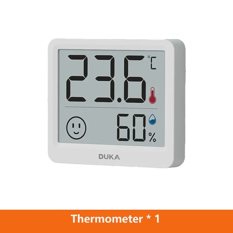 DUKA Atuman 2.5 Inch LCD Electronic Digital Temperature Humidity Meter Indoor Thermometer detail image 7