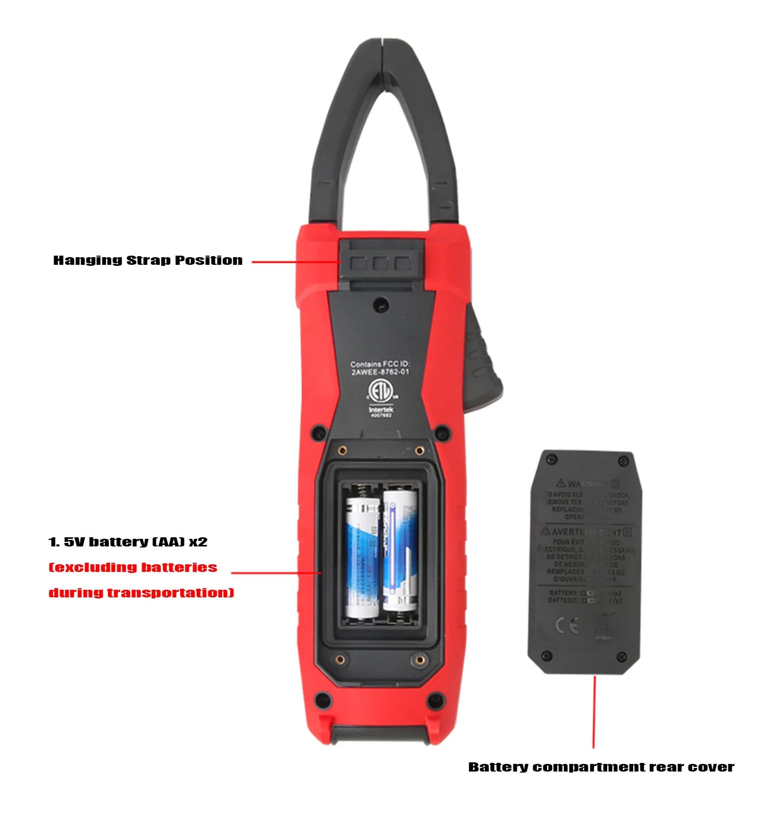 UNI-T UT219PV Clamp Meter AC DC Pliers Ammeter Voltmeter 1000A 1500V 2500V PEAK LPF Measure detail image 13