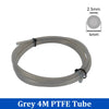 For Bambu Lab Ptfe Tube 2.5mm 4mm P1S P1P AMS A1 Mini 3D Printer Teflonto Pipe X1C Bambulab Ptfe Connector White Grey AMS LITE