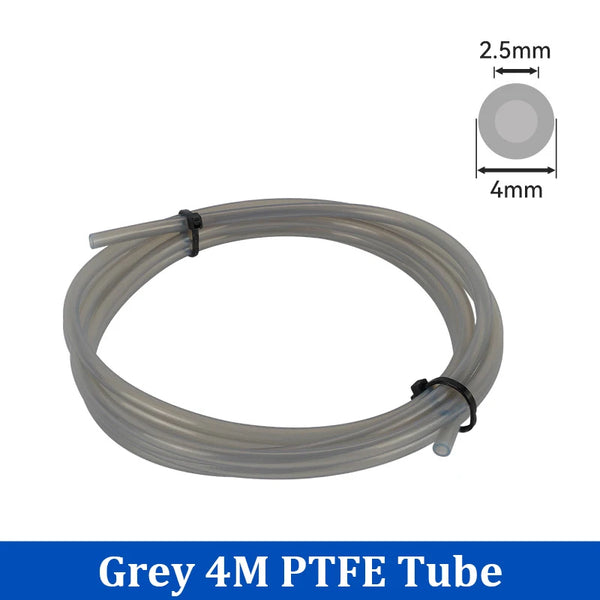 For Bambu Lab Ptfe Tube 2.5mm 4mm P1S P1P AMS A1 Mini 3D Printer Teflonto Pipe X1C Bambulab Ptfe Connector White Grey AMS LITE