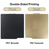 P2S PEO Bambu X1 P1 A1 Build Plate 257x257 PEI Bed Plate Double Side Smooth Texture Spring Steel Sheet For Bambu Lab P1S Heatbed
