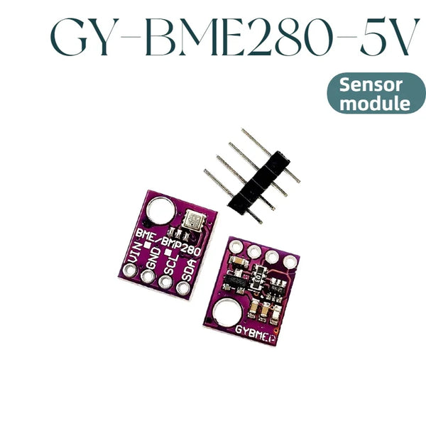 10pcs BME280 BMP280 3.3V 5V Atmospheric Pressure Sensor GY-BME280-3.3 Temperature Humidity detail image 3