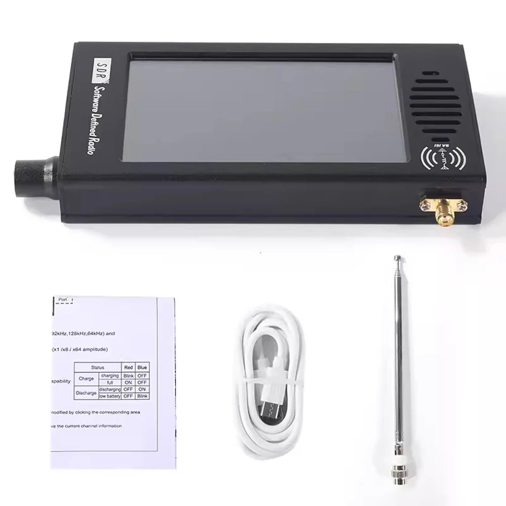 Portable Handheld Radio Set SDR Radio Receiver Professional 100KHz-149MHz Radio detail image 3
