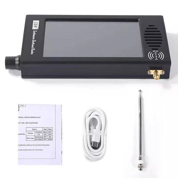 Portable Handheld Radio Set SDR Radio Receiver Professional 100KHz-149MHz Radio detail image 3