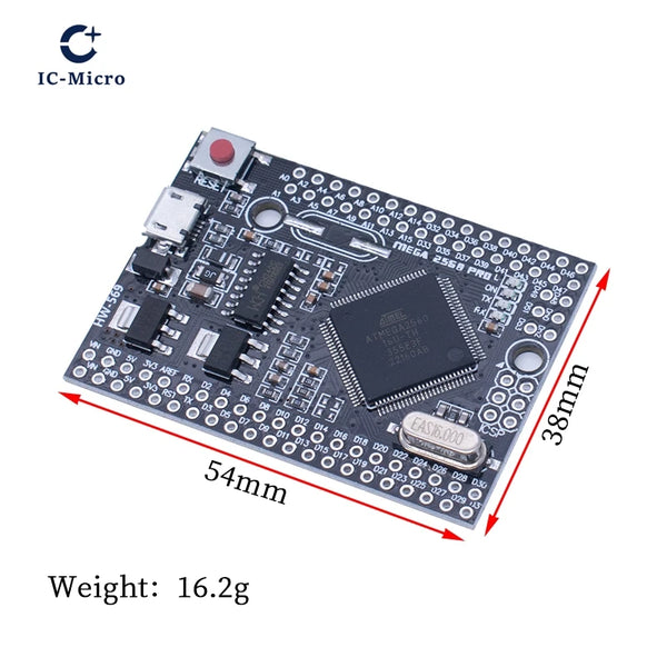 Mega2560 Mega 2560 PRO MINI 5V (Embed) CH340G ATmega2560-16AU MICRO TYPE-C With Male detail image 2