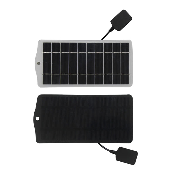 5W 5V Solar Panel Charger for iPhone Mobile Power Bank, Portable Outdoor Solar Charger detail image 3