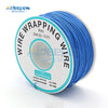 1Pcs 250M 30AWG Wire Cable 8 Color PCB Soldering Fly Iine Breadboard Jumper Colored Insulation Wrap Cable Tinned Pure Copper