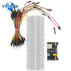 MB102 Breadboard Power Module 3.3V/5V MB-102 830 Points Prototype Bread Board +65pcs Jumper detail image 7
