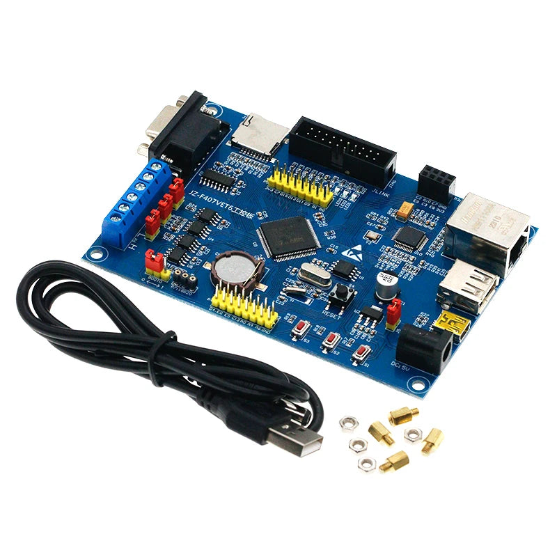 Industrial Control STM32F407VET6 Development Board RS485 Dual CAN Ethernet Networking STM32 detail image 2
