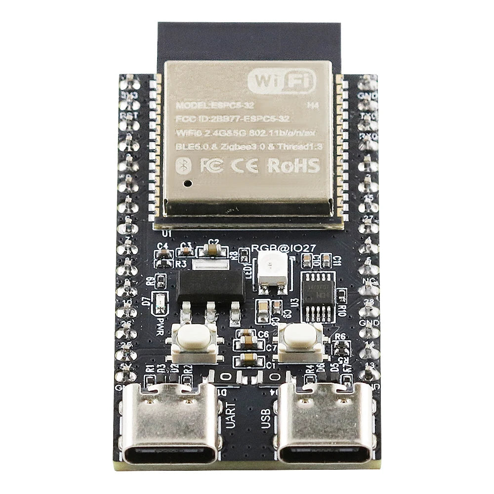 ESP32-C5-DevKitC-1 Development Board Dual-frequency 2.4G 5GHz WiFi Module with Pin N4 ESP32 detail image 6