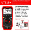UNI-T UT61B UT61D UT61E Plus Smart Multimeter Analog & Digital Polymer Electrician Tester detail image 8