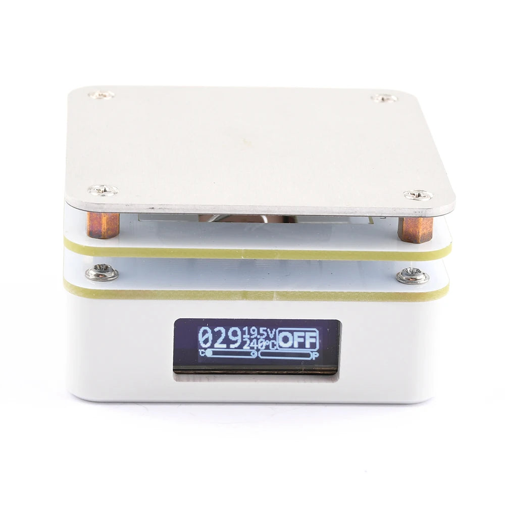 Type-C Mini Hot Plate PCB SMD Board Soldering Plate Adjustable Constant Temperature Heating detail image 9