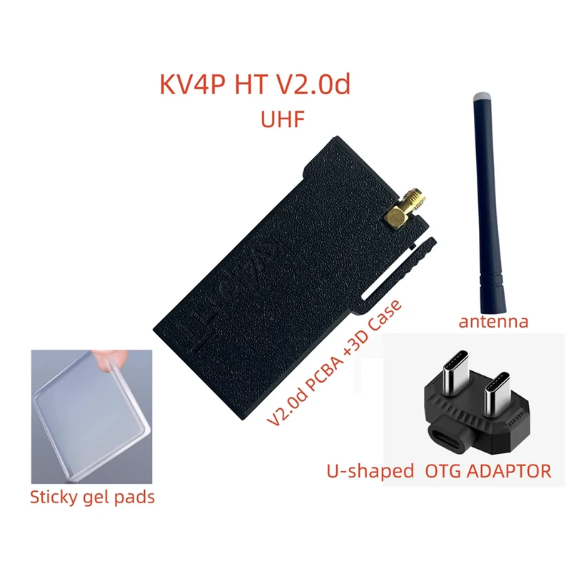 Transceiver Kv4p HT V2.0D UHF Homebrew Radio Module Kit Convert Kv4p HT Android Phone To Ham detail image 2